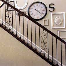 Кованые перила в стиле прованс