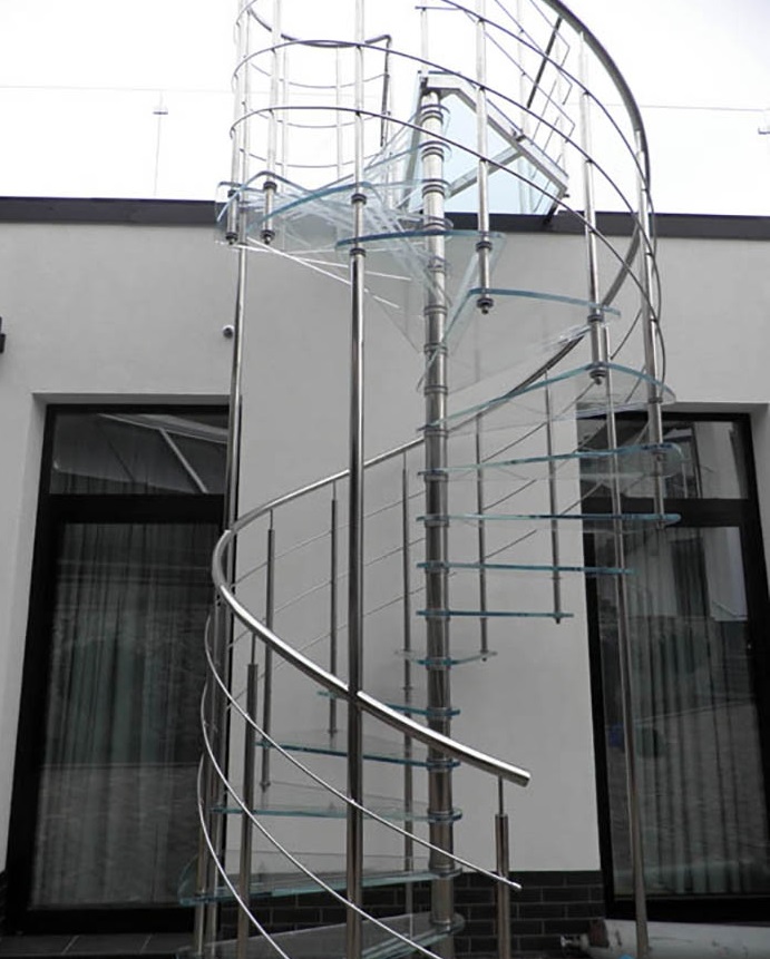 Фото и цены лестниц из нержавеющей стали